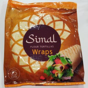 Tortilla Durum 25cm Caja 108 unidades Simal